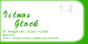 vilmos glock business card